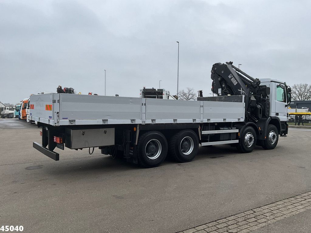 Mercedes-Benz Actros 4141 8x4 manual Hiab 32 Tonmeter laadkraan + Fly-jib
