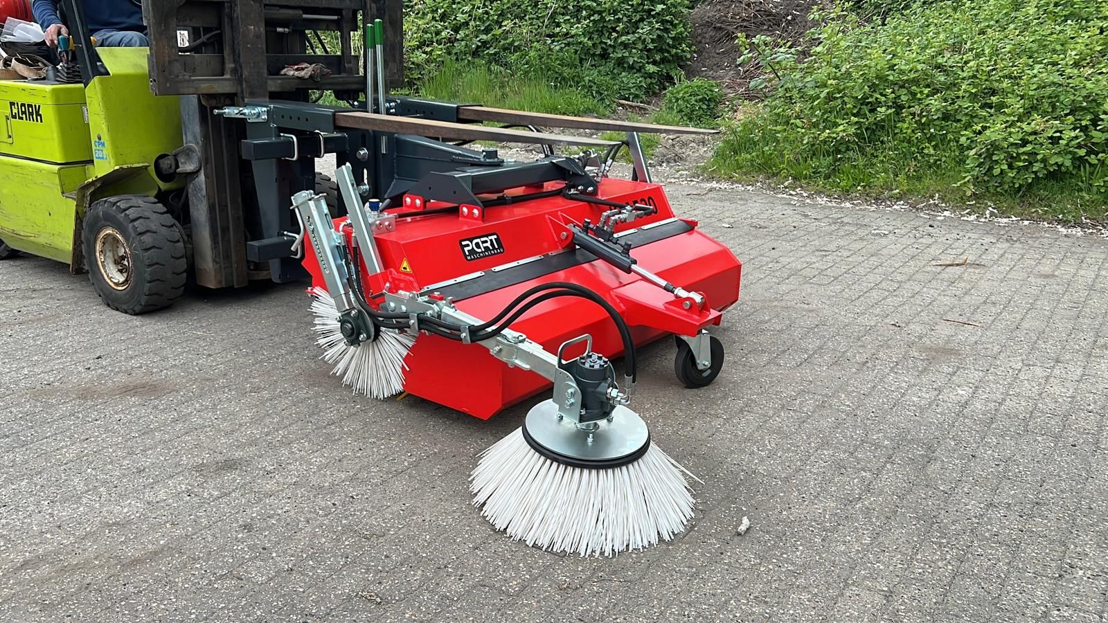 Veegmachine km 520
