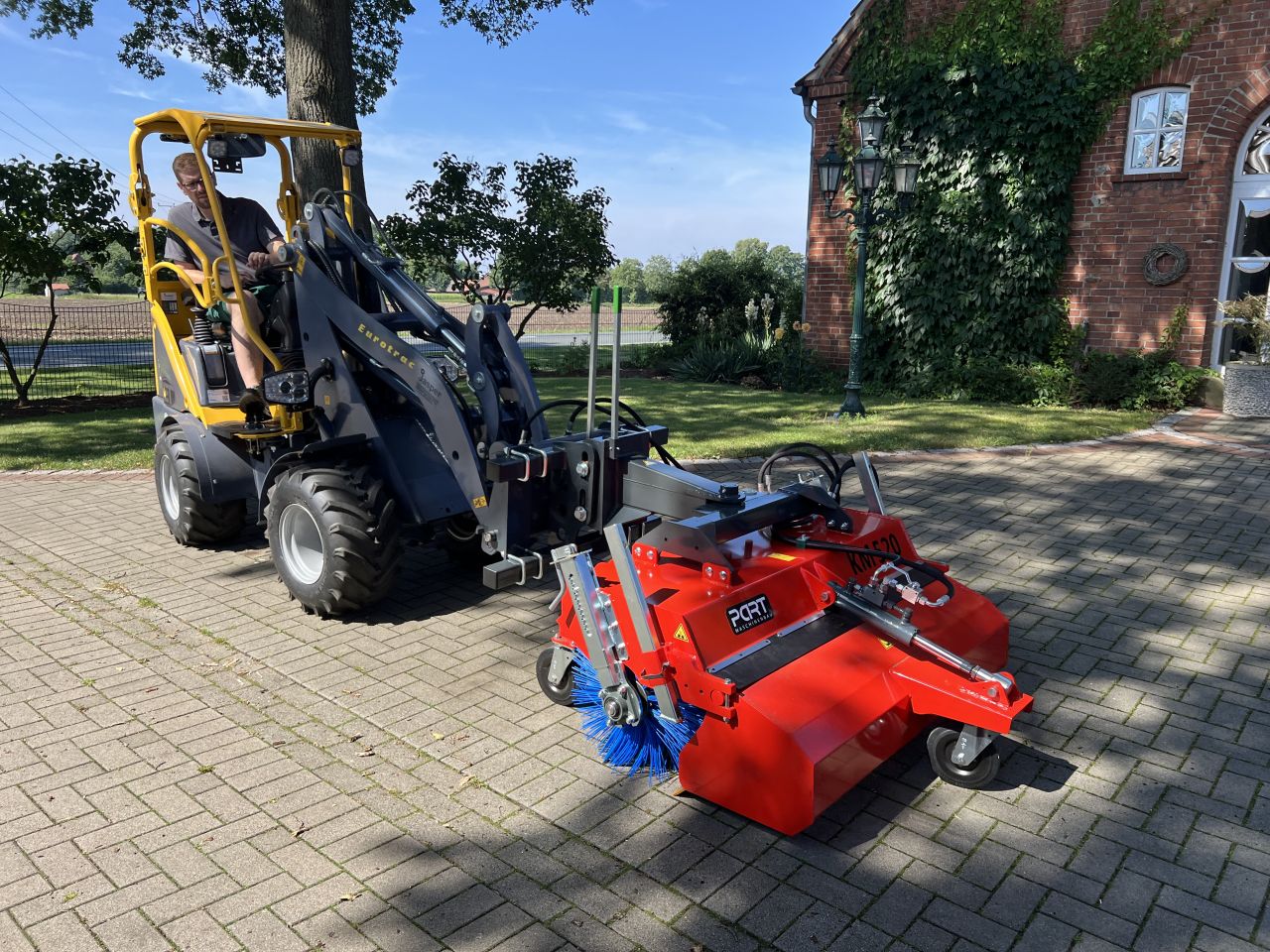Veegmachine km 520