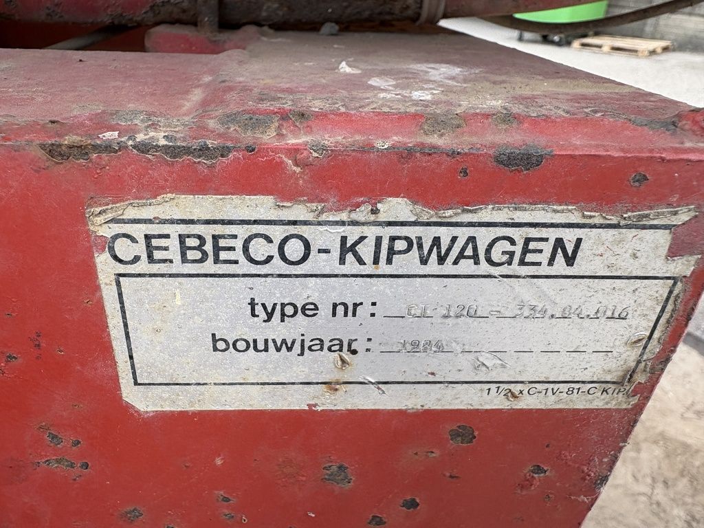 Cebeco kipper Kiepwagen