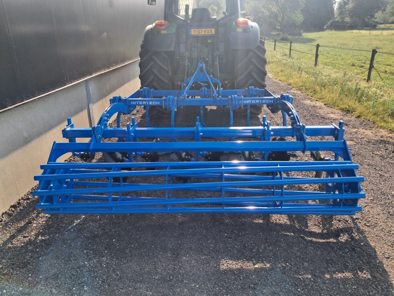 InterTech vleugelschaar cultivator 3M smaragd