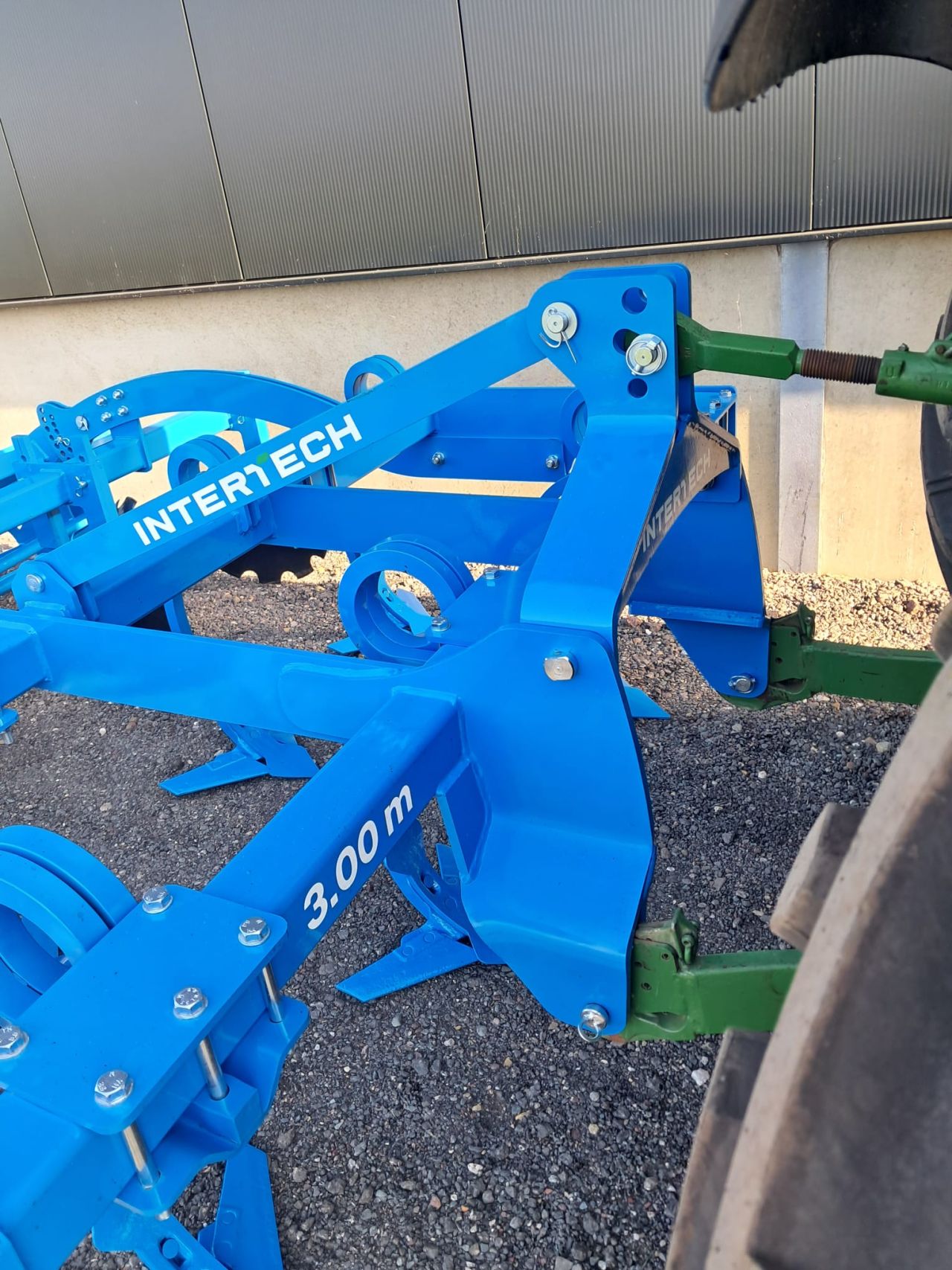 InterTech vleugelschaar cultivator 3M smaragd