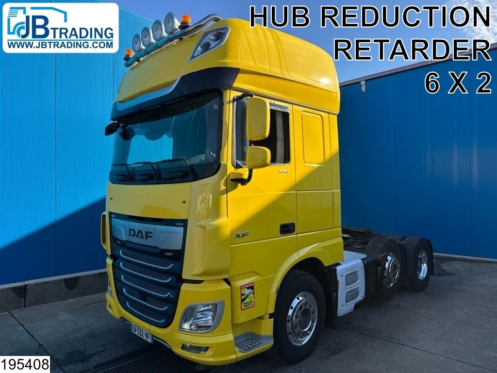 DAF XF 530 6X2, EURO 6, Retarder, hub reduction