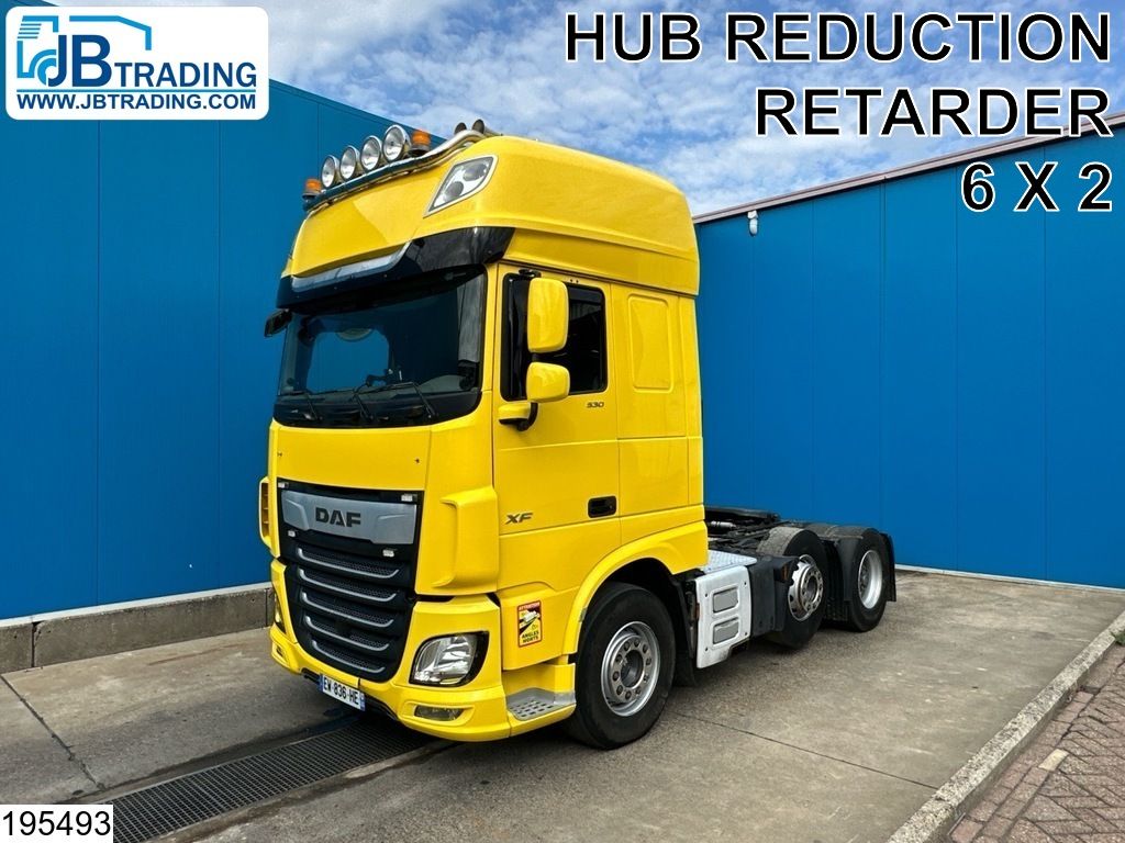 DAF XF 530 6X2, EURO 6, Retarder, Hub reduction