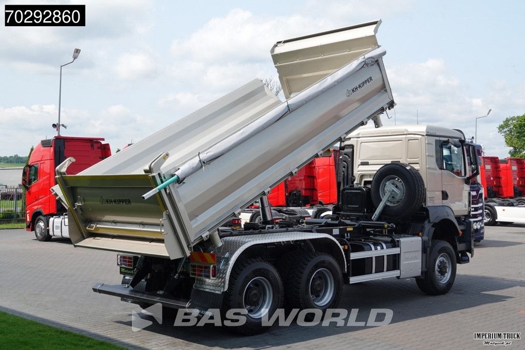 MAN TGS TGS 33.480 6X6 6x6 3-Way Kipper Big-Axle Euro 6