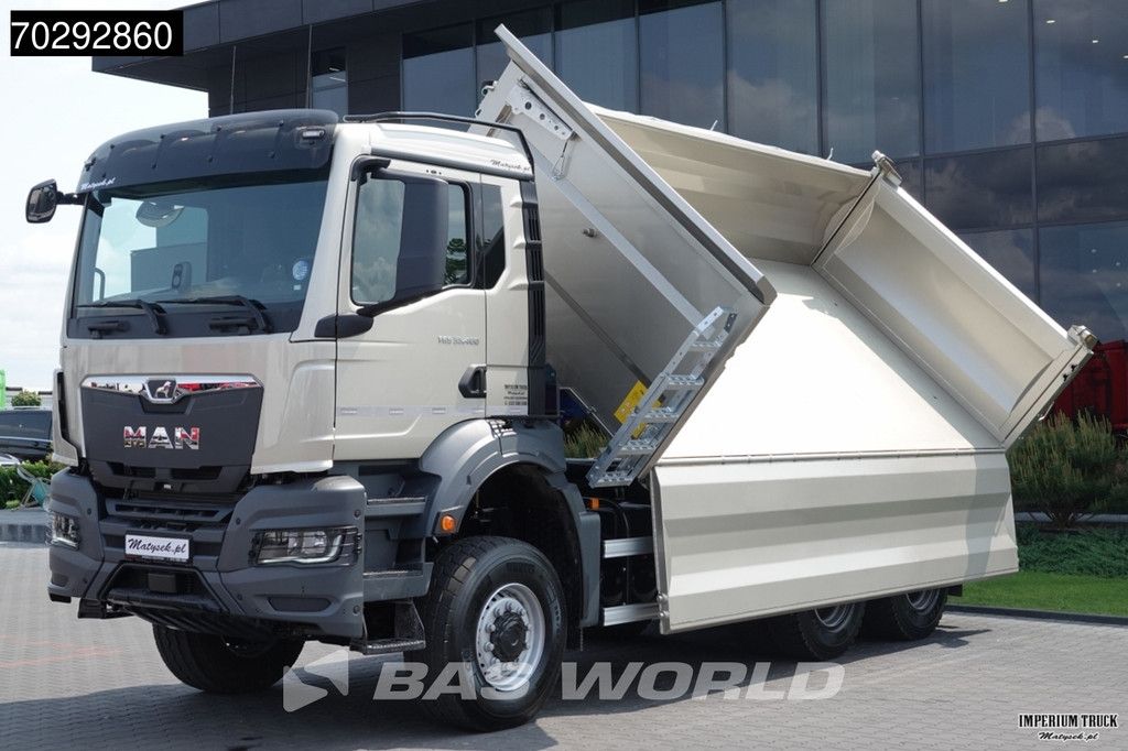 MAN TGS TGS 33.480 6X6 6x6 3-Way Kipper Big-Axle Euro 6