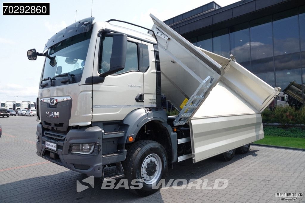 MAN TGS TGS 33.480 6X6 6x6 3-Way Kipper Big-Axle Euro 6