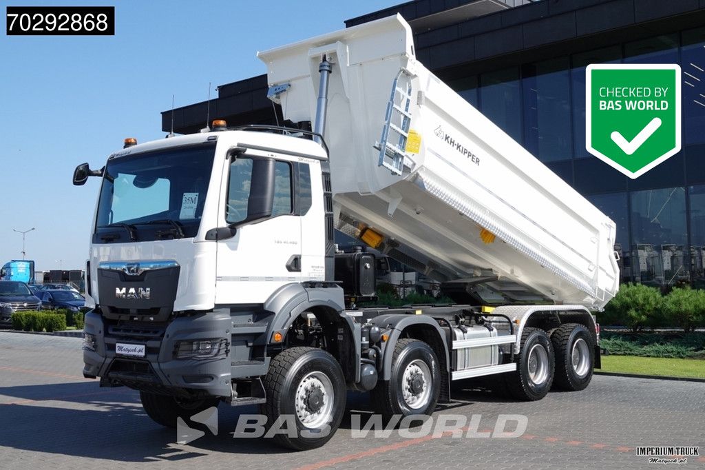 MAN TGS TGS 41.480 8X8 Manual 8x8 Hardox Steel Tipper Euro 6