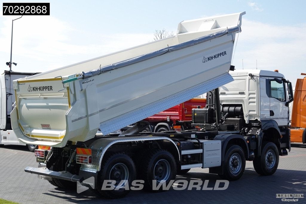 MAN TGS TGS 41.480 8X8 Manual 8x8 Hardox Steel Tipper Euro 6