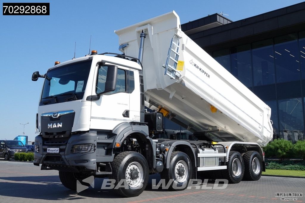 MAN TGS TGS 41.480 8X8 Manual 8x8 Hardox Steel Tipper Euro 6