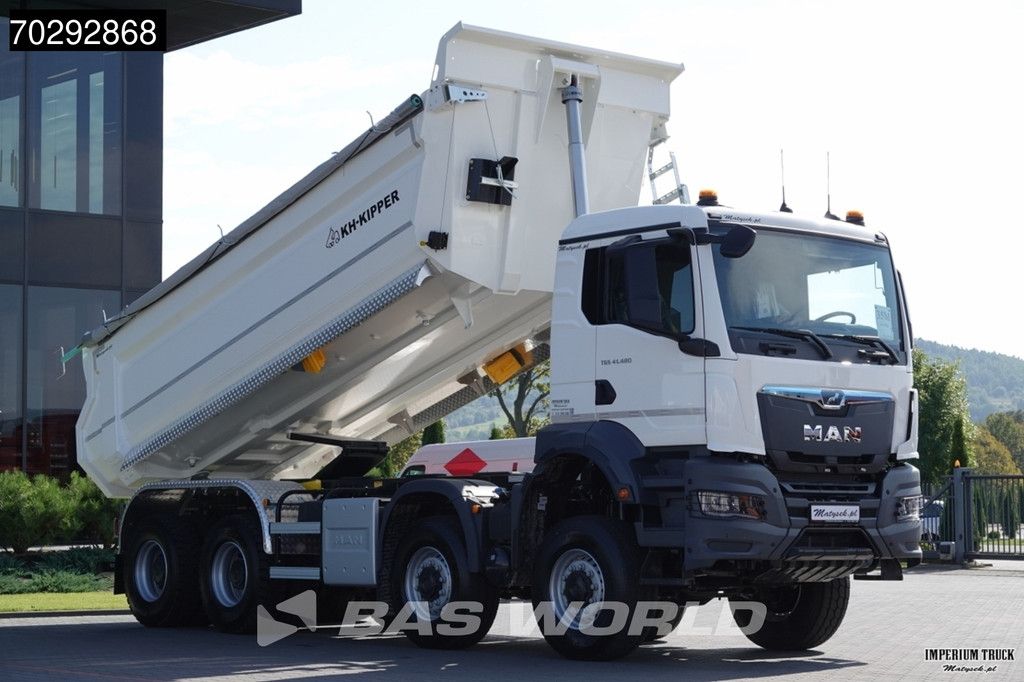MAN TGS TGS 41.480 8X8 Manual 8x8 Hardox Steel Tipper Euro 6