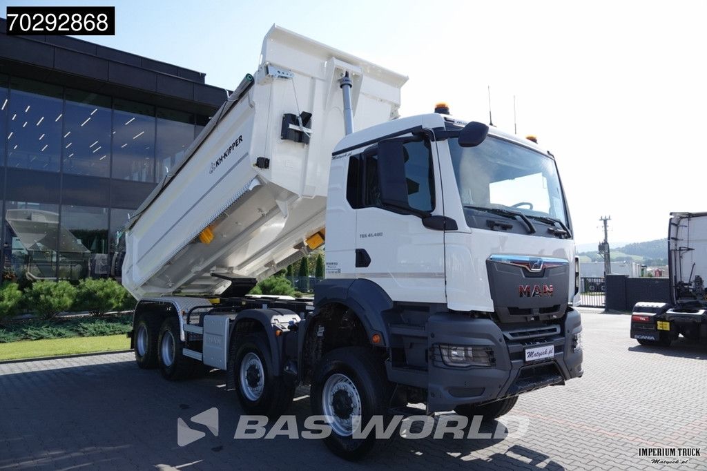 MAN TGS TGS 41.480 8X8 Manual 8x8 Hardox Steel Tipper Euro 6