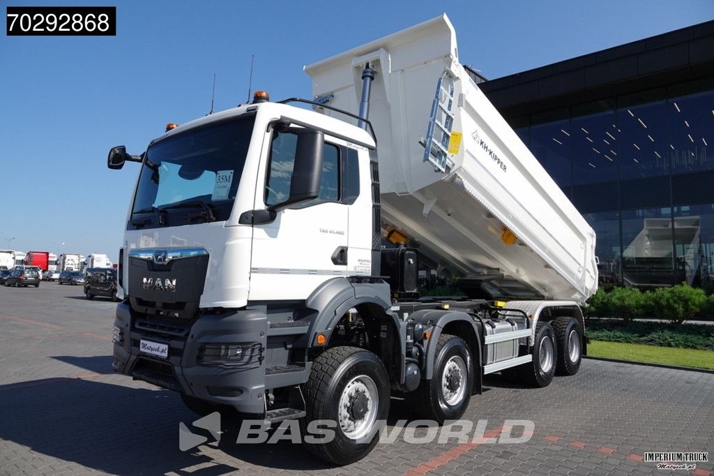 MAN TGS TGS 41.480 8X8 Manual 8x8 Hardox Steel Tipper Euro 6