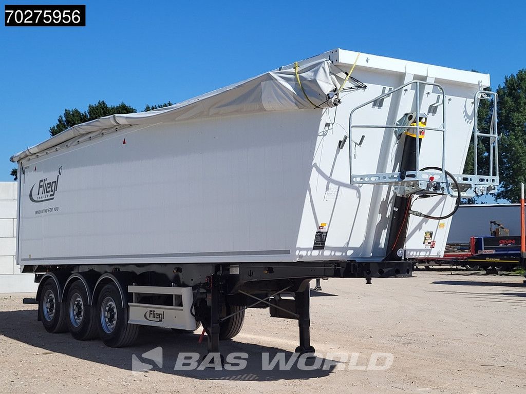 Fliegl SDS02 3 Achsen 50m3 ALU Liftachse