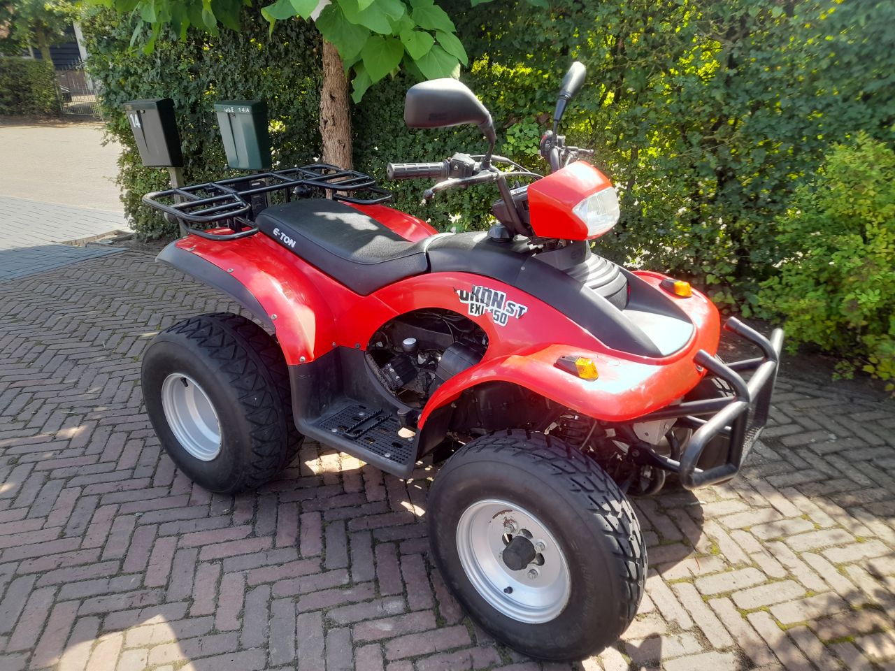 Eton Quad 150cc met autokenteken
