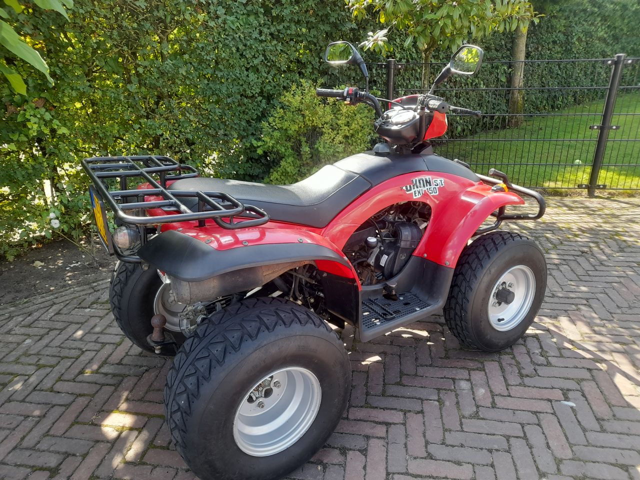 Eton Quad 150cc met autokenteken
