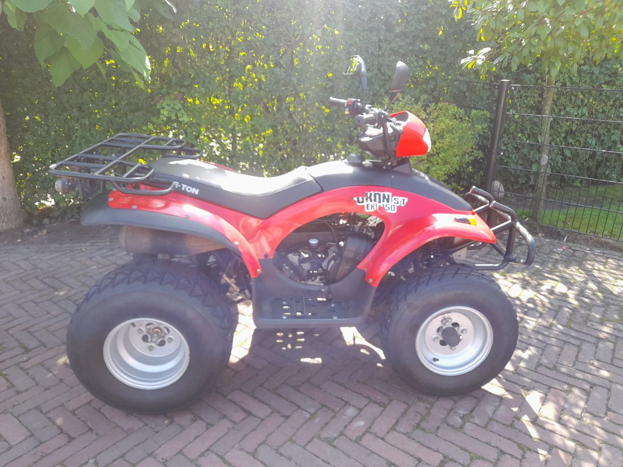 Eton Quad 150cc met autokenteken