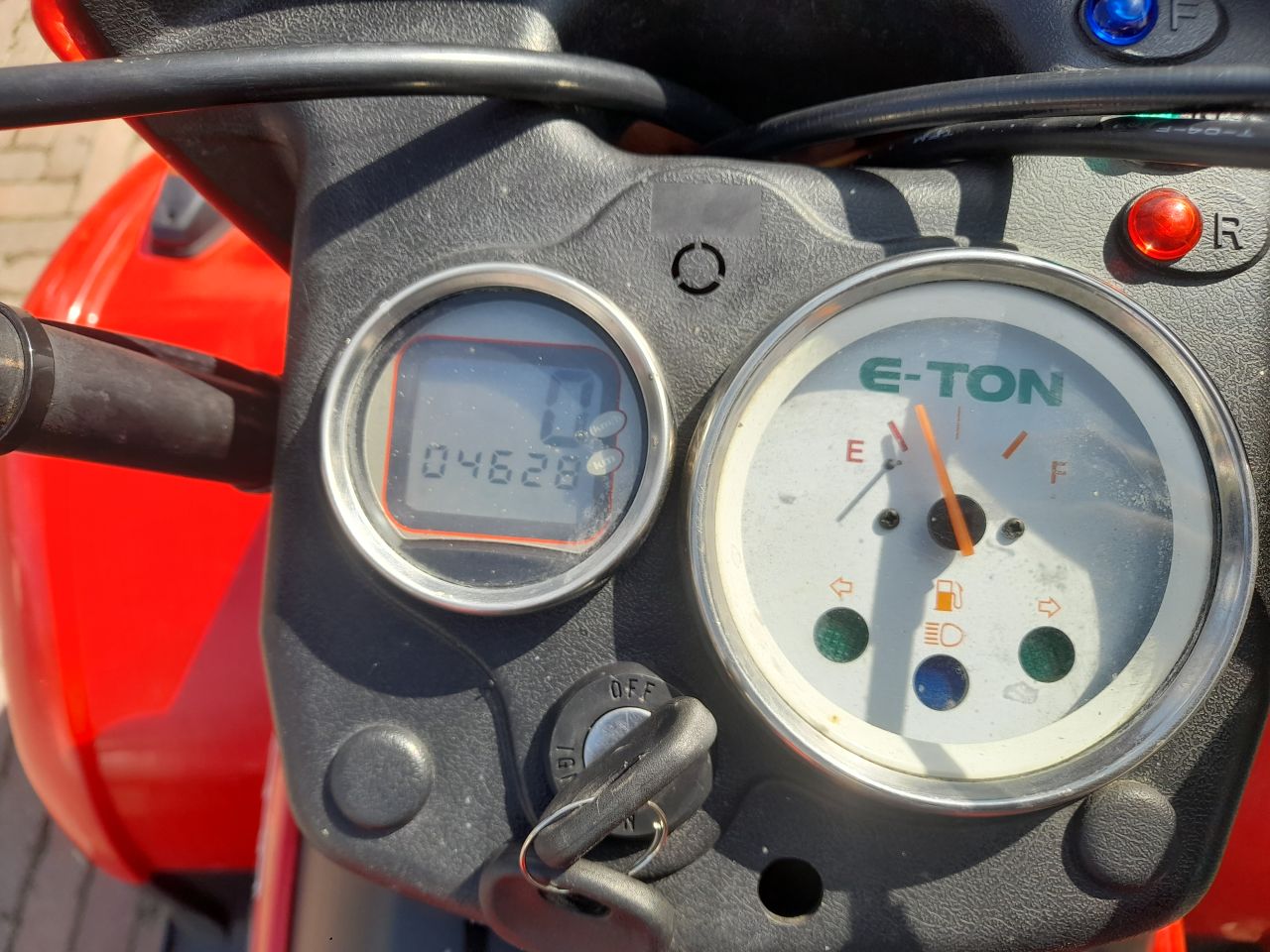 Eton Quad 150cc met autokenteken