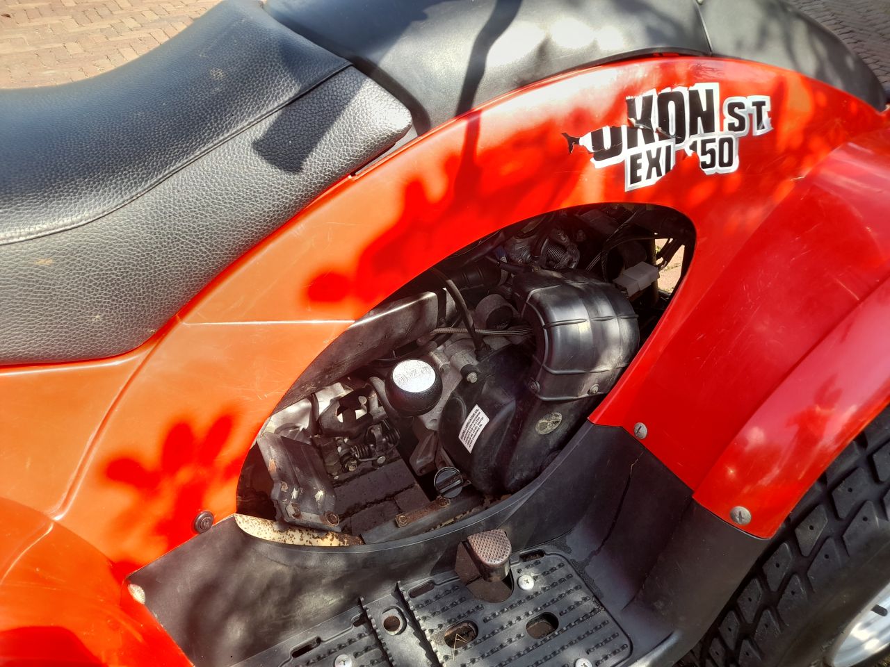 Eton Quad 150cc met autokenteken