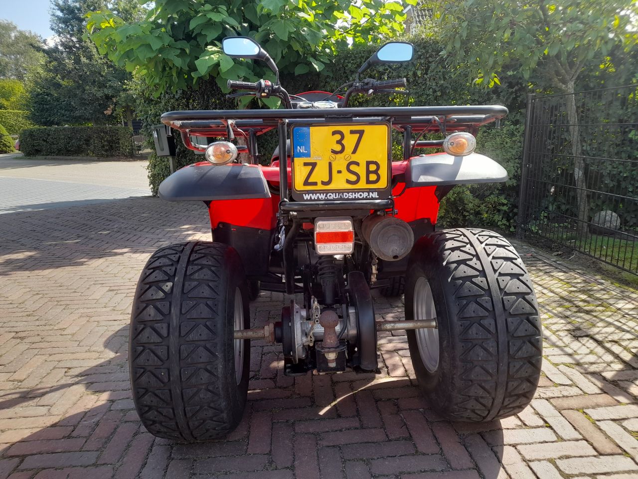 Eton Quad 150cc met autokenteken
