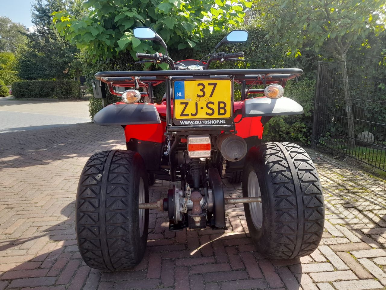 Eton Quad 150cc met autokenteken