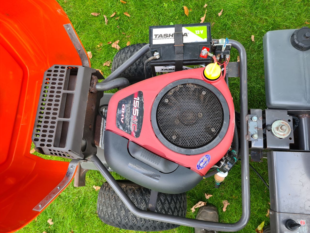 Husqvarna Rider 15 C hydrostaat frontmaaier mulch maaier.