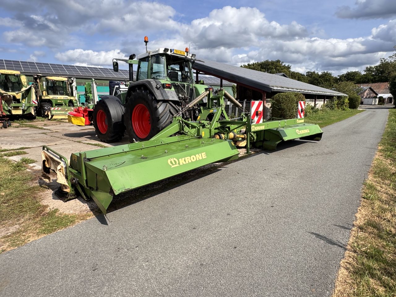 Krone Easycut 9140 CV vlindermaaier