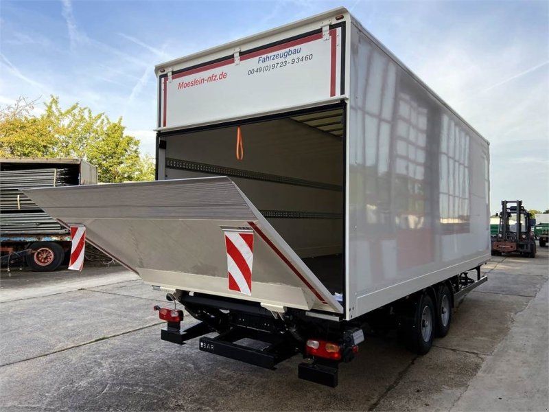 Möslein TK0105D-L Weiß Tandem Koffer, Ladebordwand 1,5 t