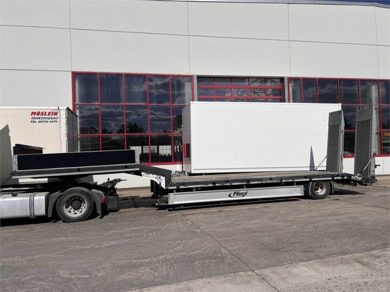 Fliegl SES210 1 Achs Satteltieflader