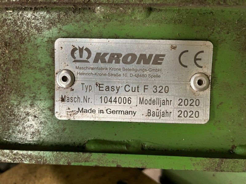 Krone Easy Cut F 320 Push