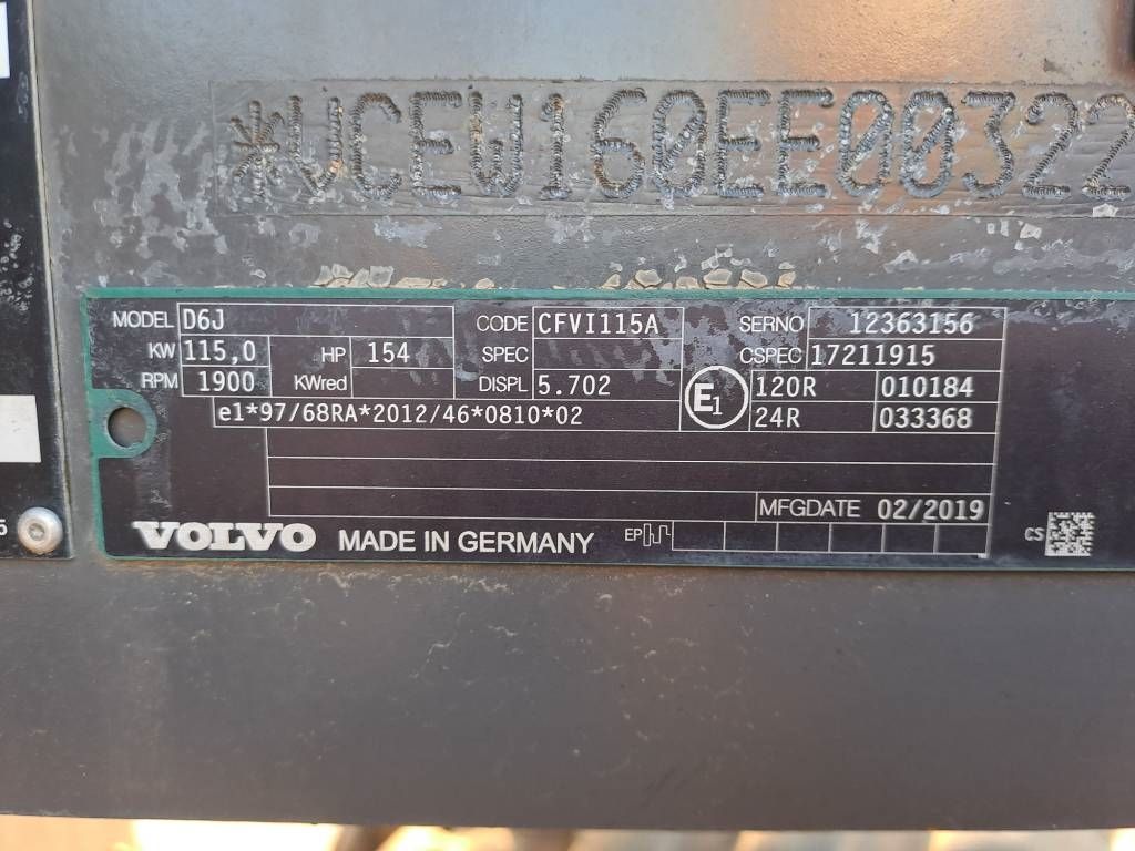 Volvo EW160E