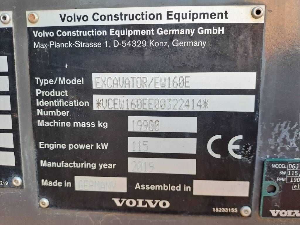 Volvo EW160E