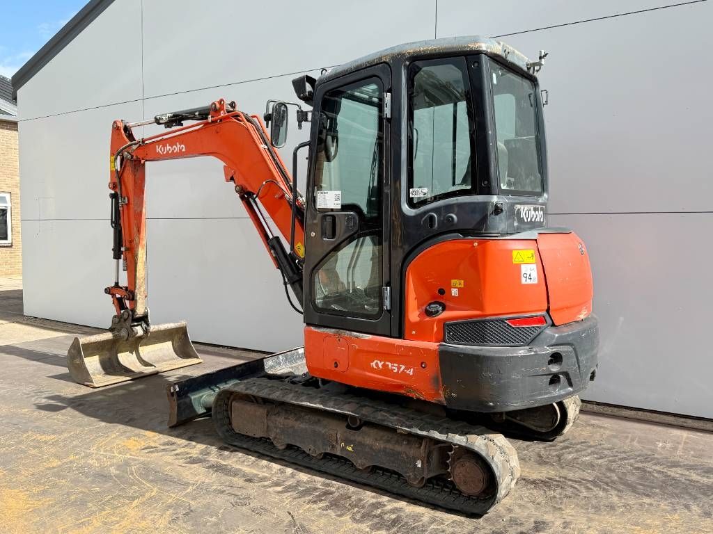 Kubota KX037-4 - Hammer Lines / Quick Coupler