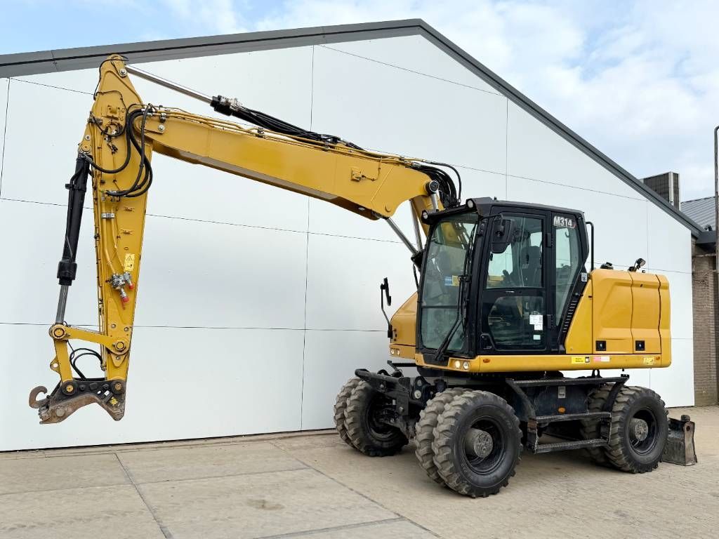 CAT M314 next gen - Triple Boom / Automatic Greasing