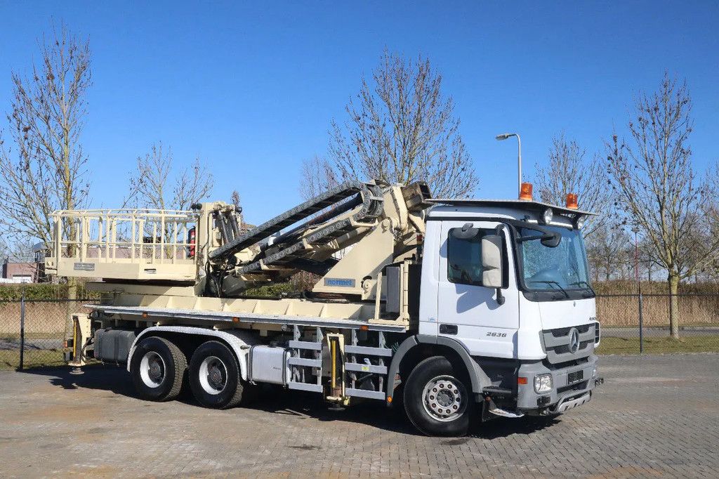 Mercedes-Benz Actros 2636 6X4 | TUNNEL PLATFORM | REMOTE DRIVING