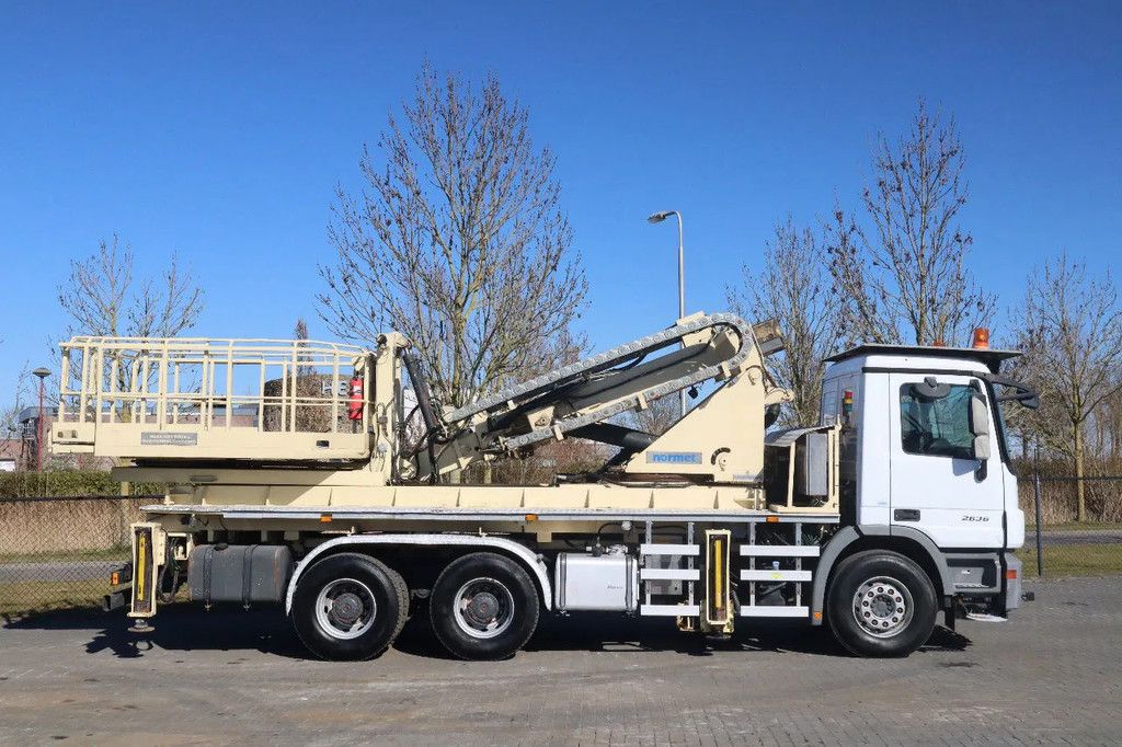 Mercedes-Benz Actros 2636 6X4 | TUNNEL PLATFORM | REMOTE DRIVING