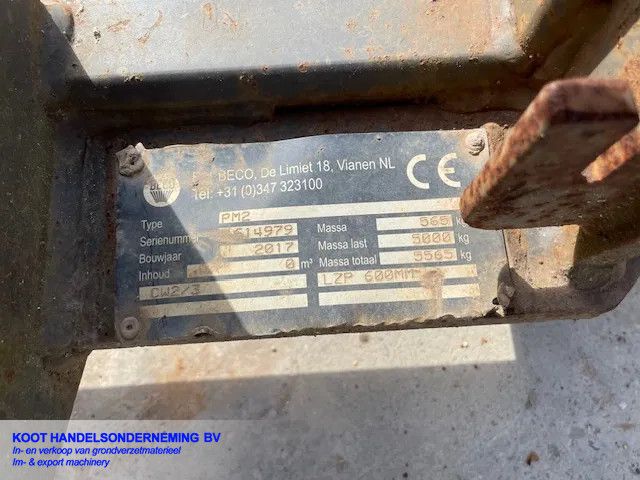 Beco Palletbord cw 30 Omkeeroren