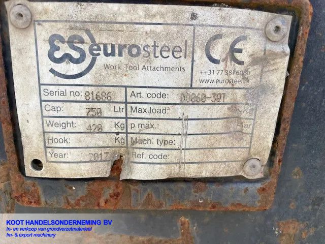 Eurosteel Puinriek+Dieplepel CW 30