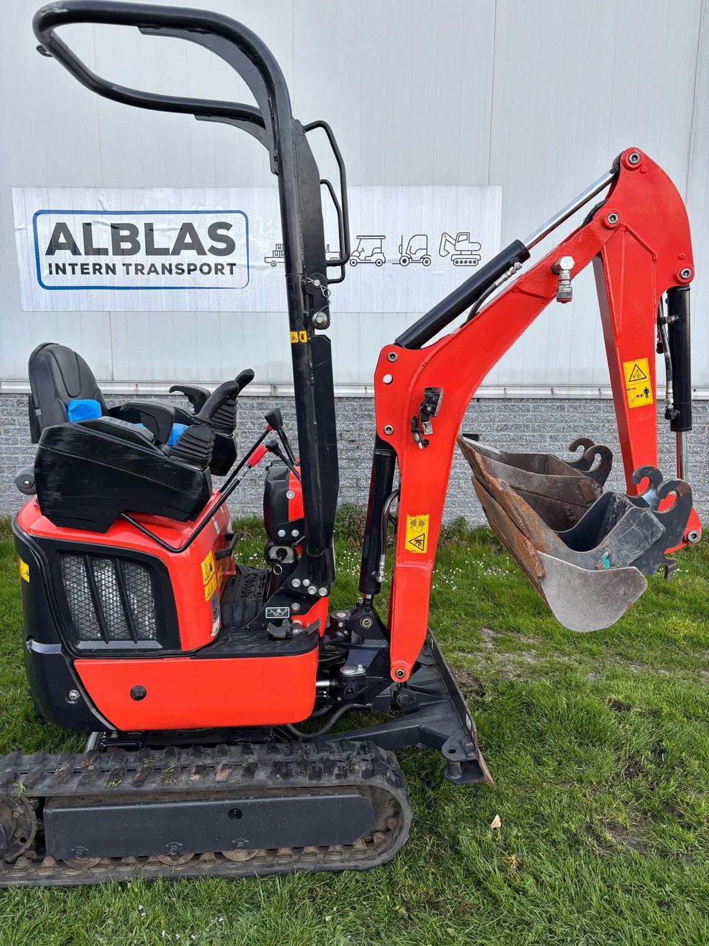 Kubota U10-5 graafmachine slechts 575 uur
