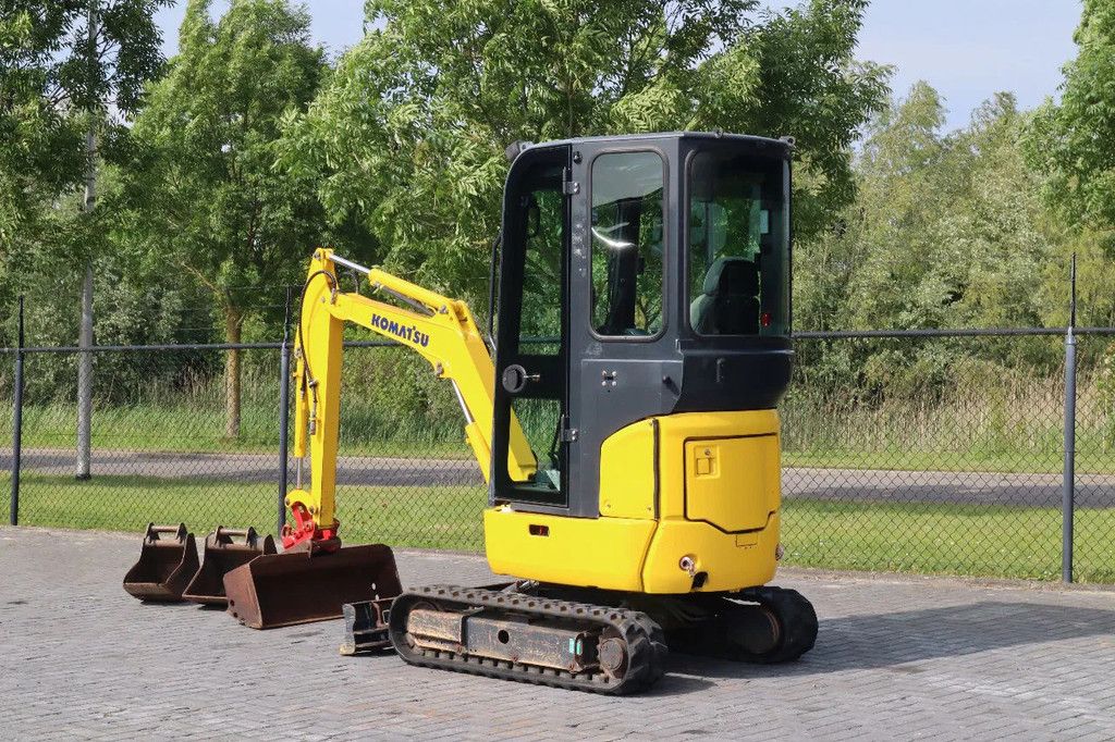 Komatsu PC16 R-3HS | 3X BUCKET | QUICK COUPLER | SWING BOOM