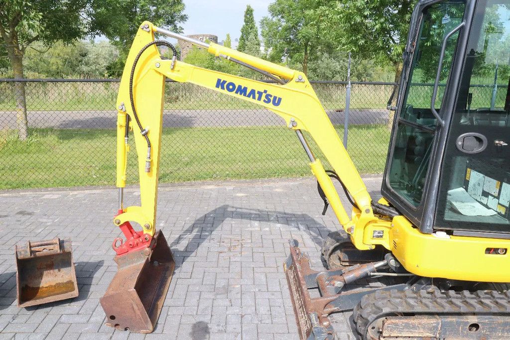 Komatsu PC16 R-3HS | 3X BUCKET | QUICK COUPLER | SWING BOOM