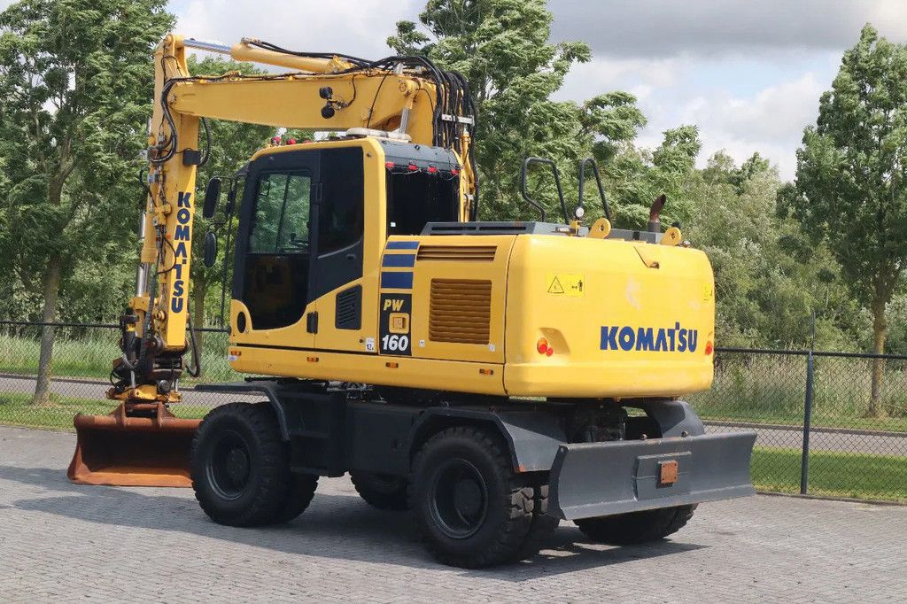 Komatsu PW 160-10 | ROTOTILT | NEW TIRES