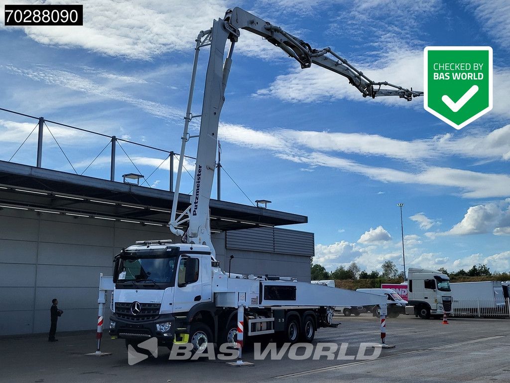 Mercedes Arocs 3740 8X4 Putzmeister M42-5 Betonpomp Big-Axle Steelsuspension Euro 6