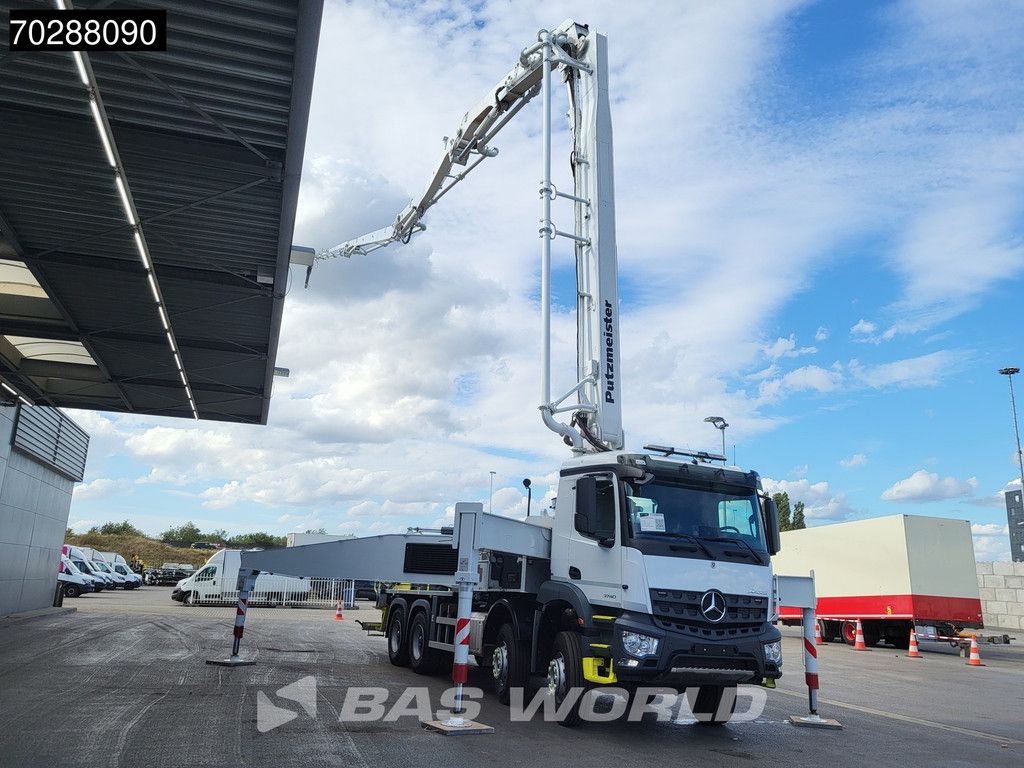 Mercedes Arocs 3740 8X4 Putzmeister M42-5 Betonpomp Big-Axle Steelsuspension Euro 6