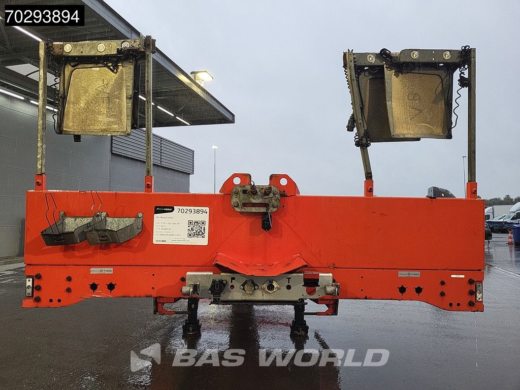 Kel-Berg E40S3 Uitschuifbaar 1x stuuras APK 06/26