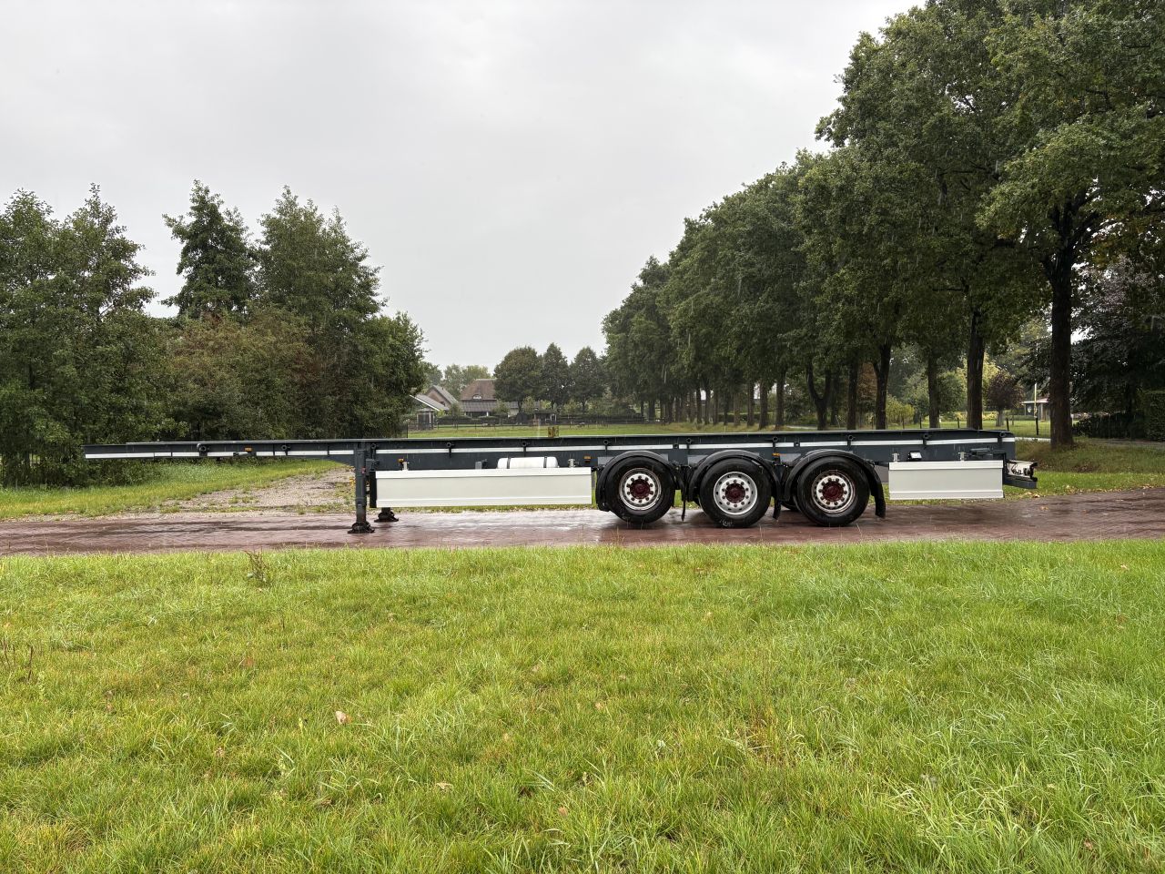 Container chassis semi-trailers oplegger BULTHUIS 43 ton