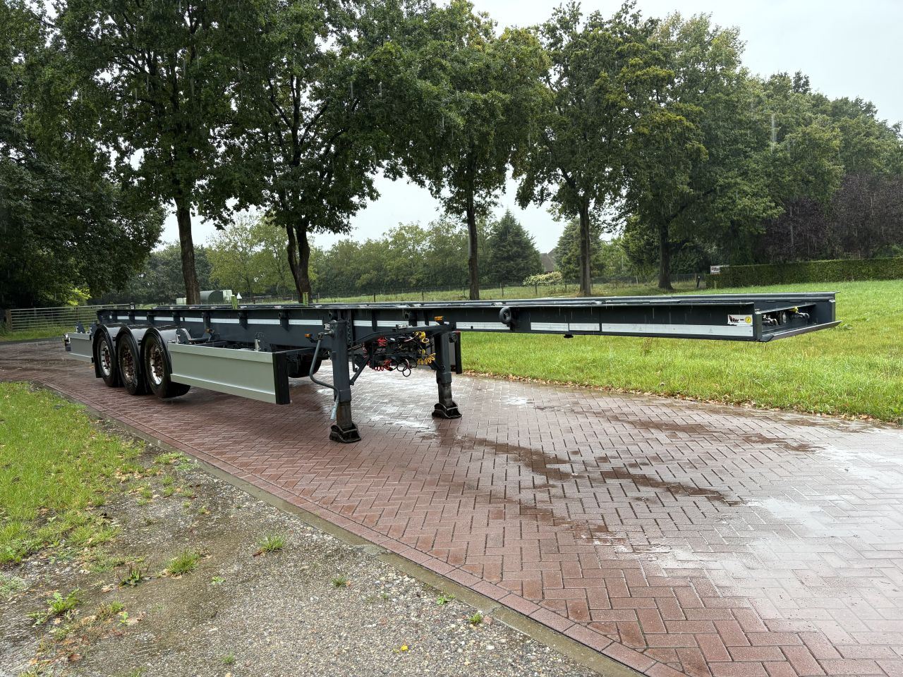Container chassis semi-trailers oplegger BULTHUIS 43 ton