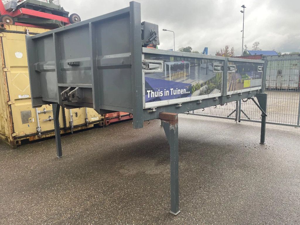 MAN TGL 12.220 Bakwagen / Kieper wisselsysteem 3 zits Euro 5