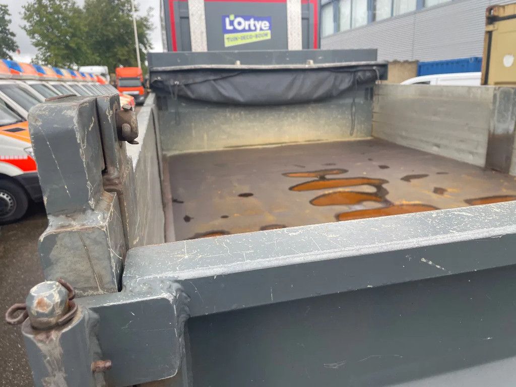 MAN TGL 12.220 Bakwagen / Kieper wisselsysteem 3 zits Euro 5