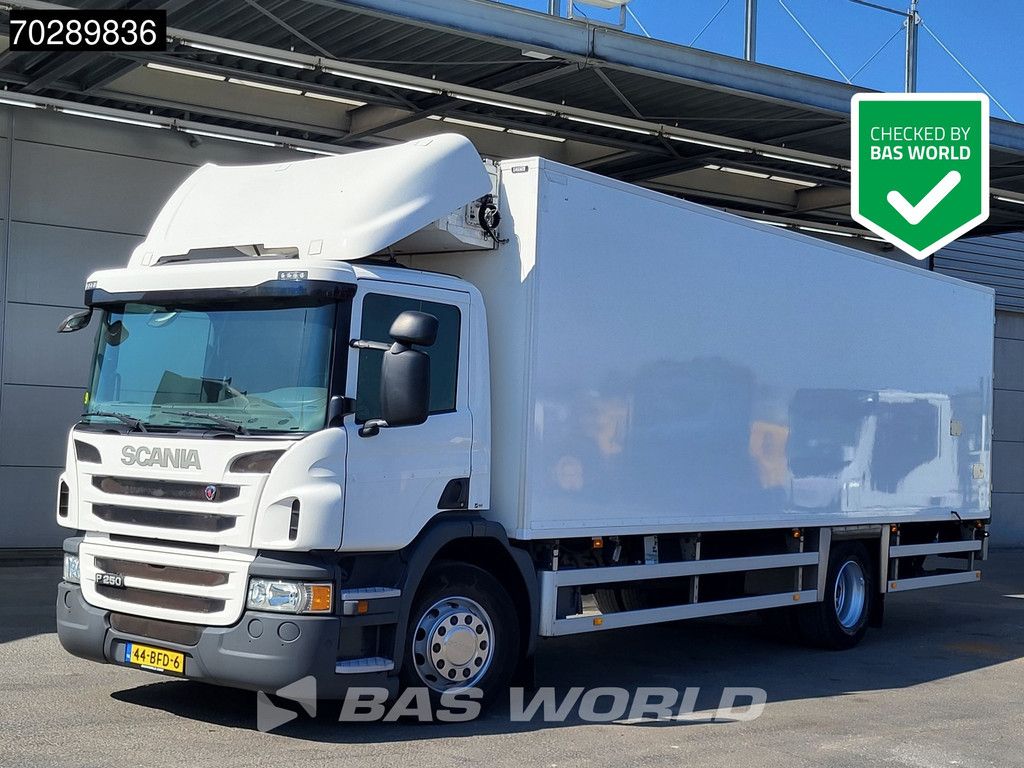 Scania P P250 4X2 NL-Truck FRIGOBLOCK FK13SL 2000kg Ladebordwand Automatic Euro 6
